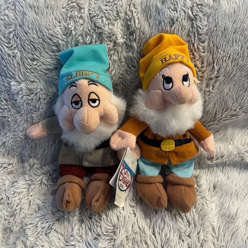 Vintage Disney Happy and Sleepy
